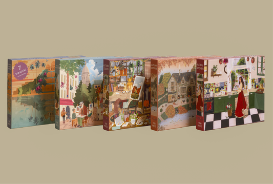 Puzzle Mystère 1000 pcs - Boîte abimée